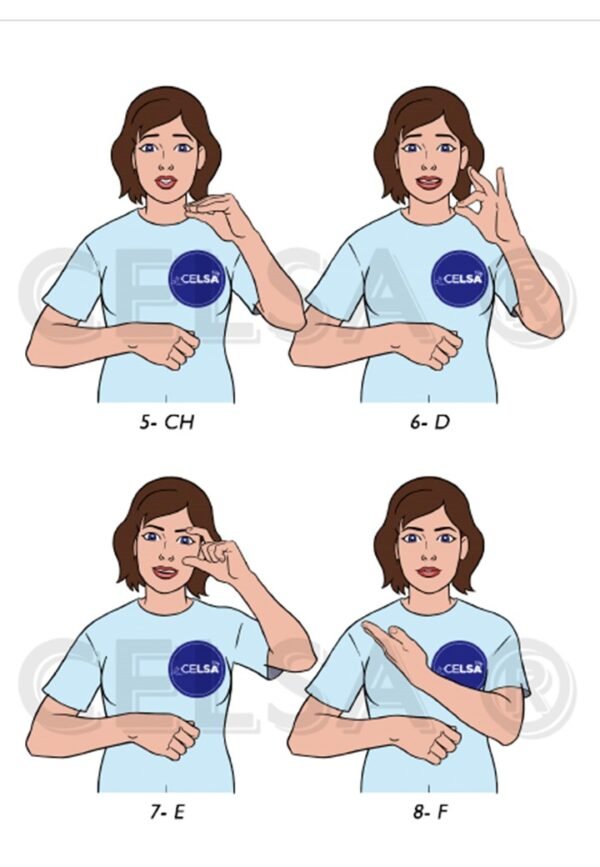 ABC y NÚMEROS en Lengua de señas Argentina - GRATIS