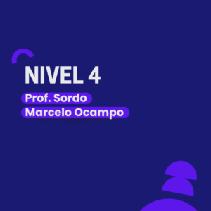 (A4-lunes) MAYO 2026 - Curso de LSA - Nivel 4 - 100% Virtual