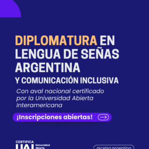 (DIPLO-viernes) MAYO 2026 - Diplomatura en LSA - 100% Virtual