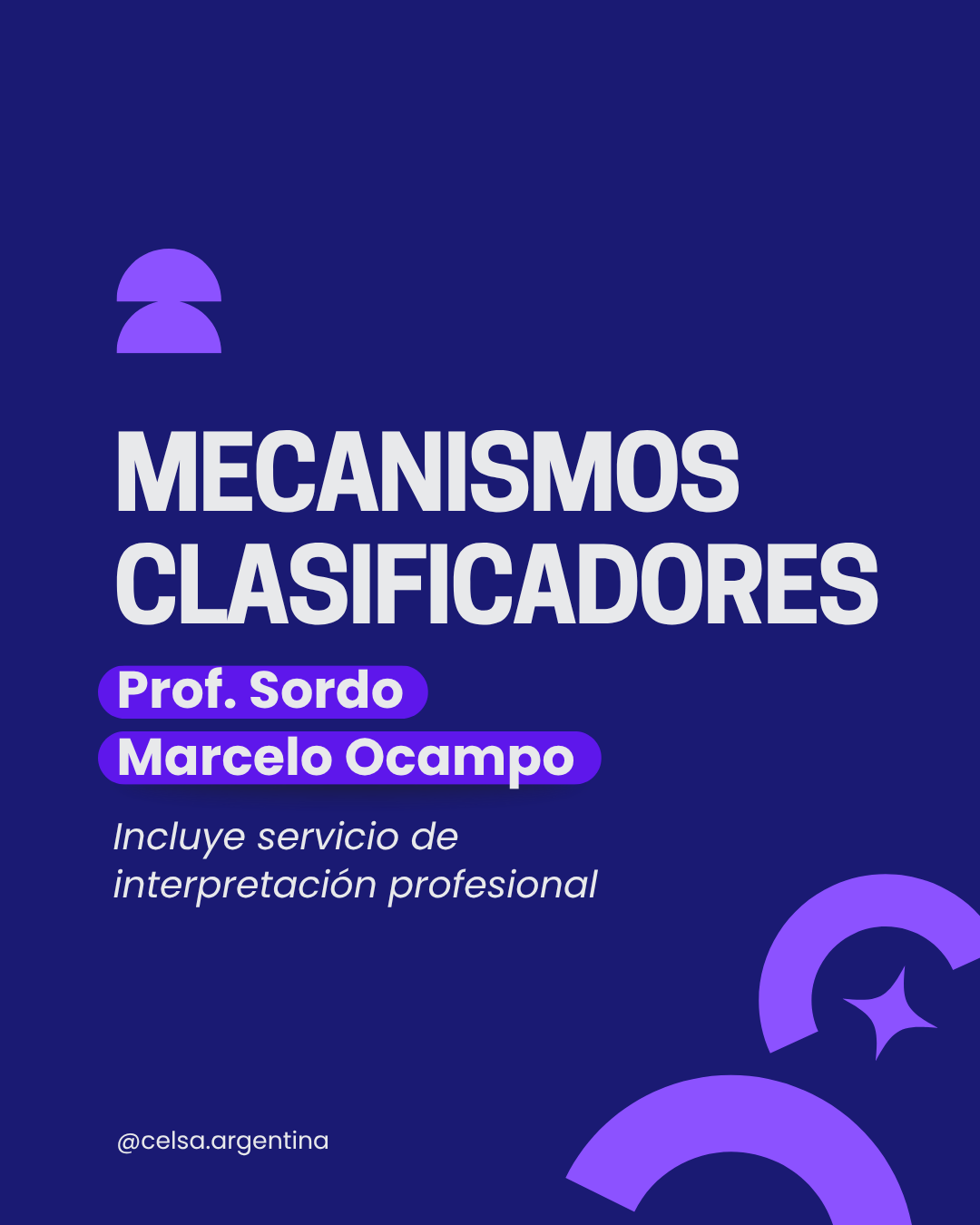 (CLASIF – miércoles) JUNIO 2026 – Curso de MECANISMOS/CL en LSA -100% Virtual