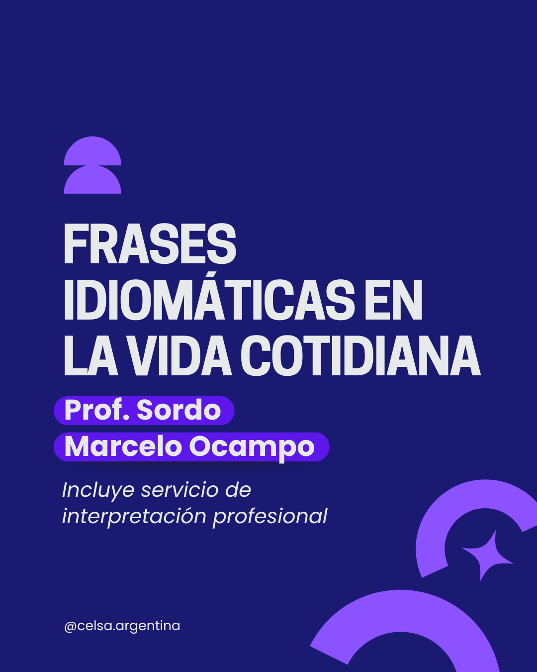 Curso Frases Idiomáticas Vida Cotidiana – 100% Virtual – Agosto 2026
