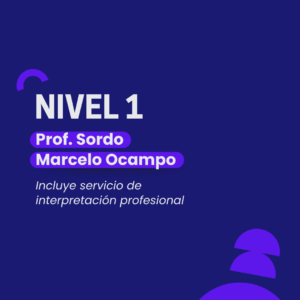 (Ag - Nivel 1) Curso Nivel 1 - 100% Virtual - Agosto 2026