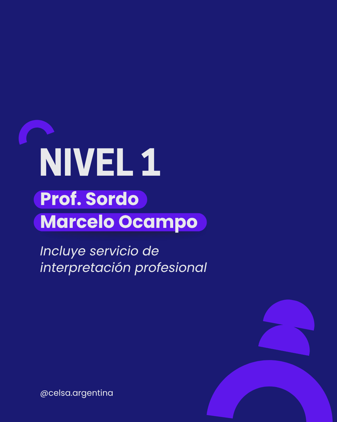 (Ag – Nivel 1) Curso Nivel 1 – 100% Virtual – Agosto 2026