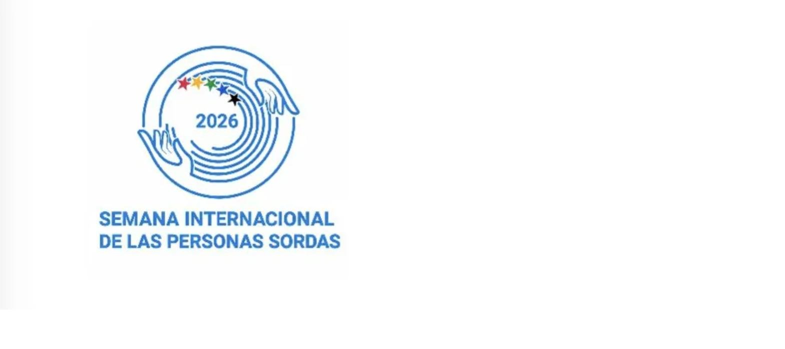 Logo de la Semana Internacional de las Personas Sordas 2026